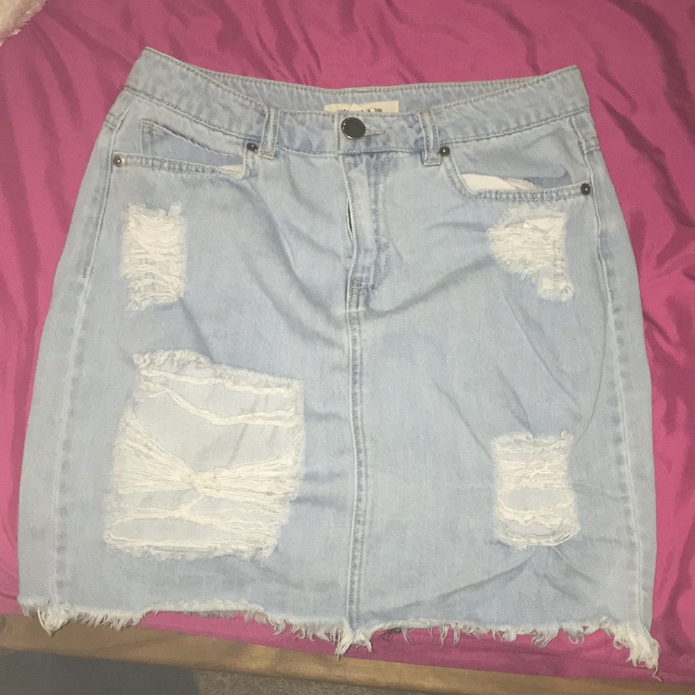 Denim Skirt